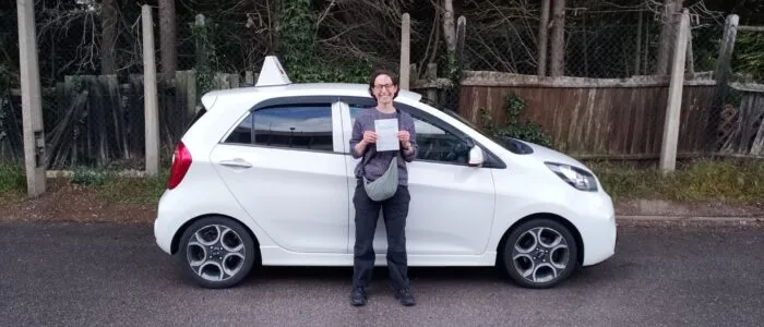 Automatic Driving Lessons North London. Kare passed her automatic driving test first time with Drive with nik.