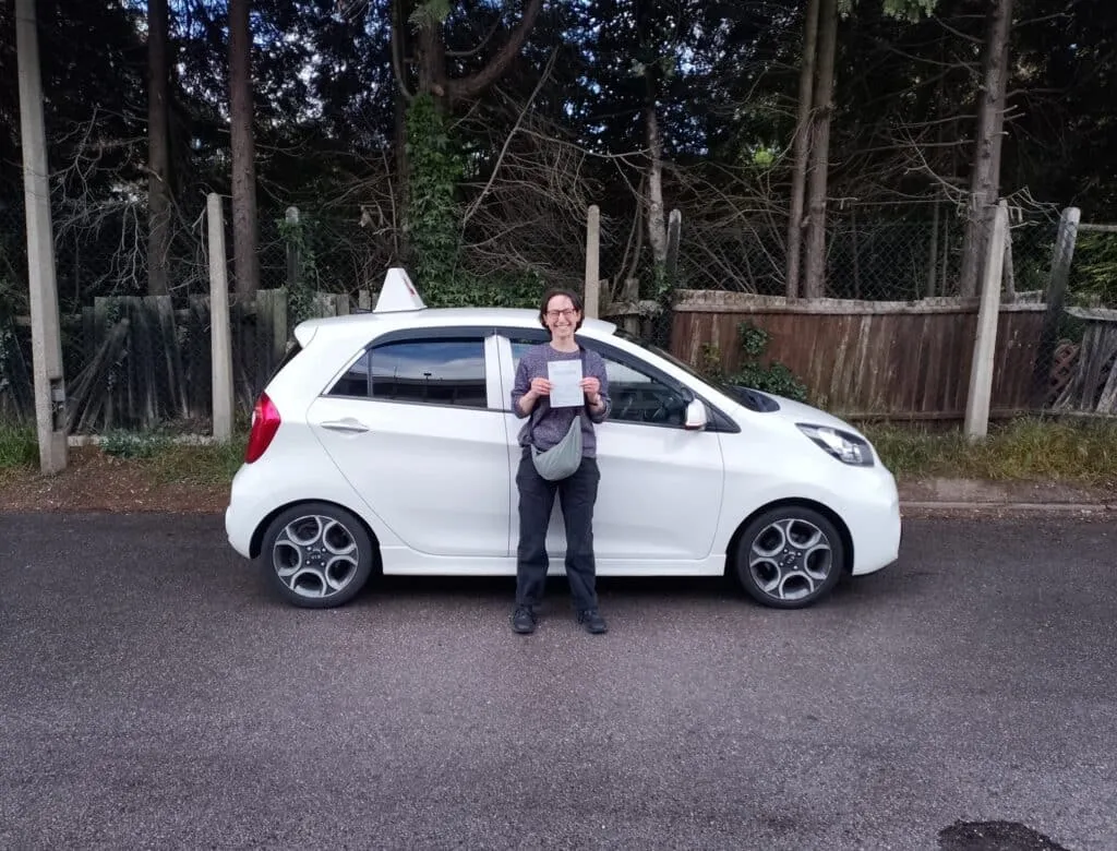 Automatic Driving Lessons North London. Kare passed her automatic driving test first time with Drive with nik.