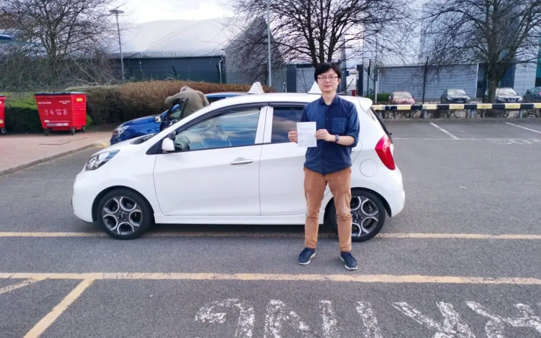 Driving Lessons Southgate. Ben passed 1st time.