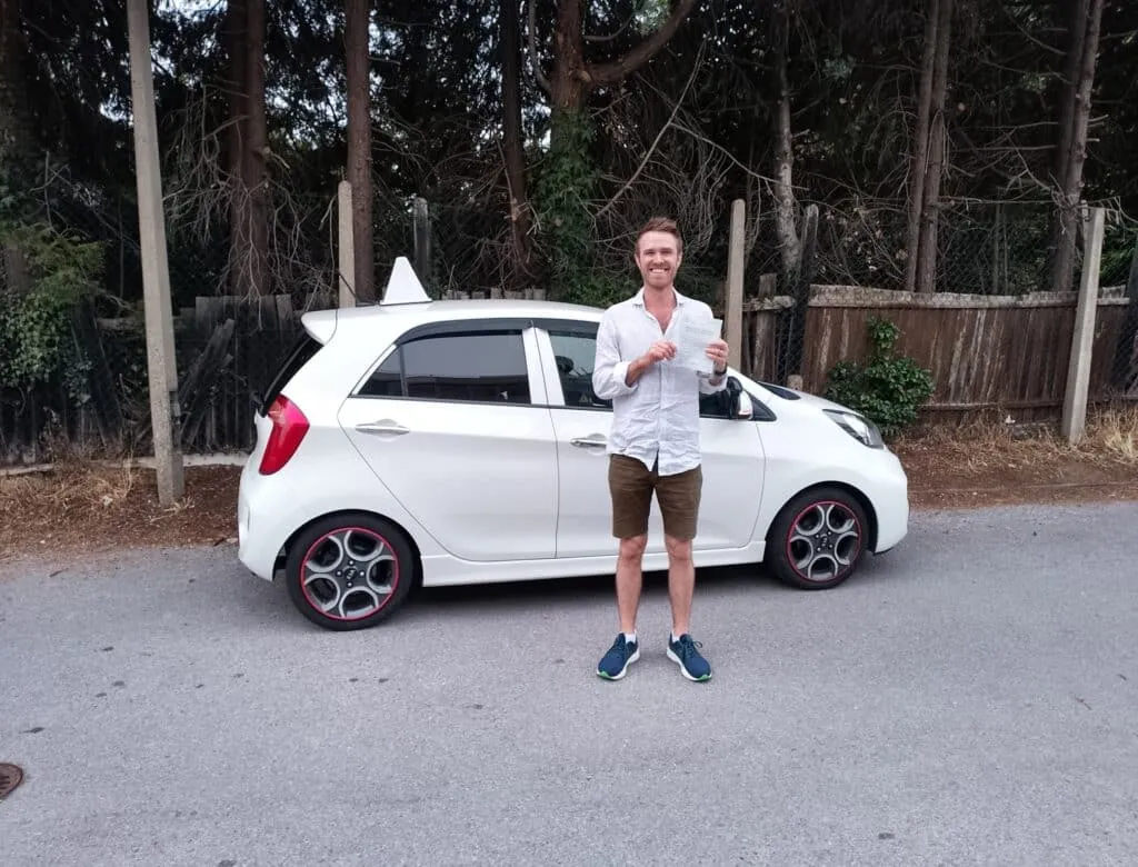 Driving Lessons Southgate. Kyle passed his diving test first time with Drive with Nik.