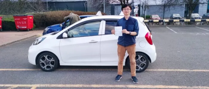 Driving Lessons Southgate. Ben passed his driving test at the first attempt with Drive with Nik.