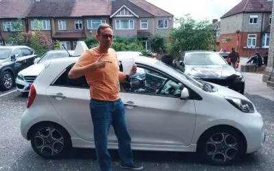 Driving Lessons Bounds Green. George passed 1st time.