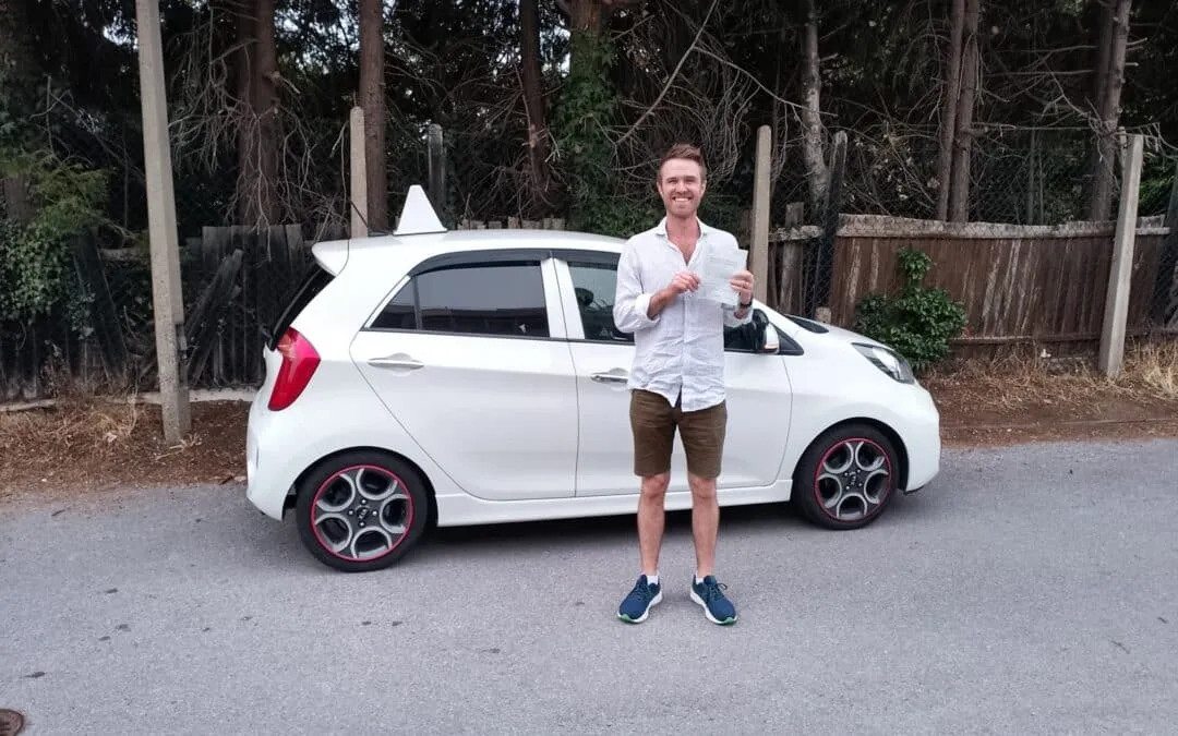 Driving Lessons Southgate. Kyle passed 1st time.