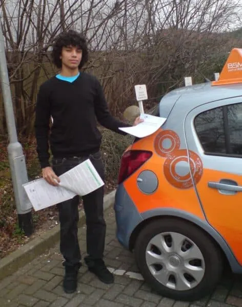 zach passed first time