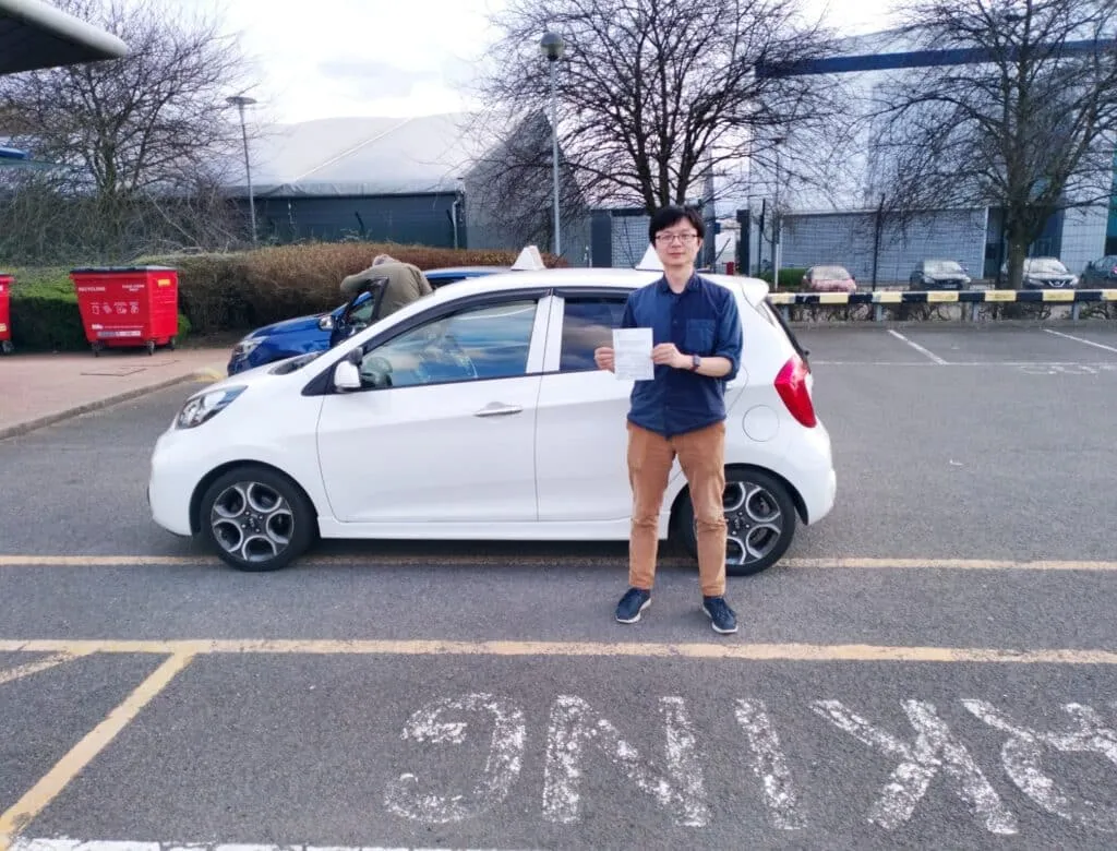 Driving Lessons Southgate. Ben passed his driving test at the first attempt with Drive with Nik.