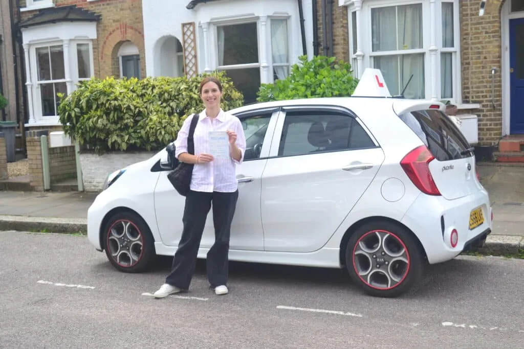 Driving Lessons Bowes Park. Sophie passed her driving test first time with Drive with Nik