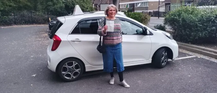 Automatic Driving Lessons Bounds Green. Louca-Mai passed her driving test first time.