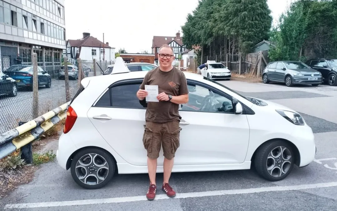Driving Lessons Bounds Green. Michael passed 1st time.