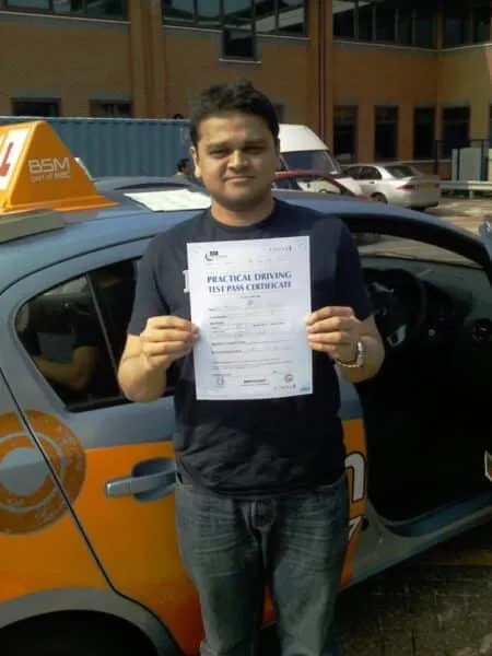 makarand passed his test